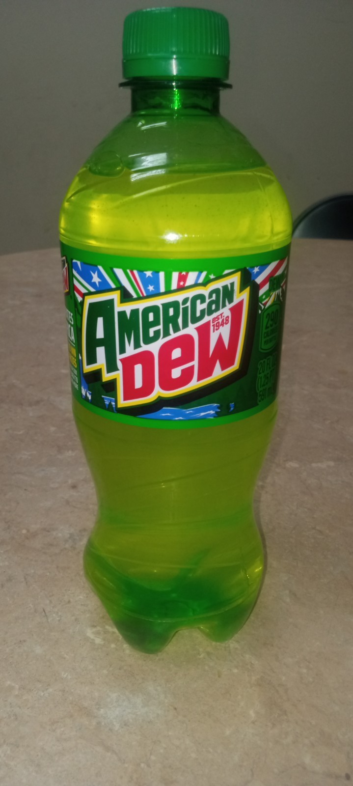 2026  Mountain American Dew 20 oz bottle  limited edition USA 250 Full