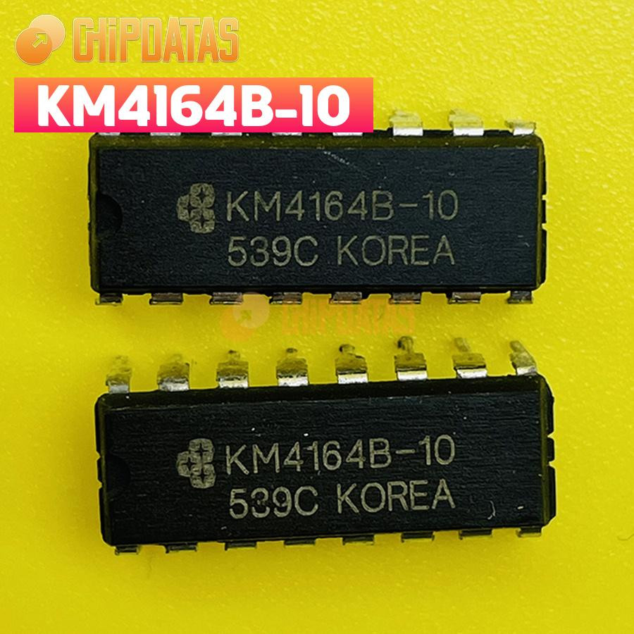 10PCS New KM4164B-10 64K X 1 BIT DYNAMIC RAM WITH PAGE MODE DIP16 #Y26