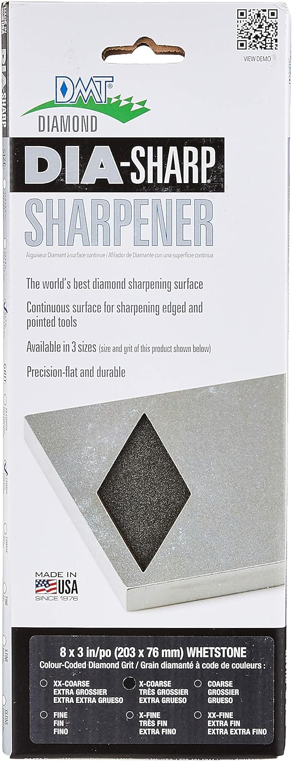 Diamond Machine Technology (DMT) 8-in. Diamond Dia-Sharp Whetsone Bench Stone Ex