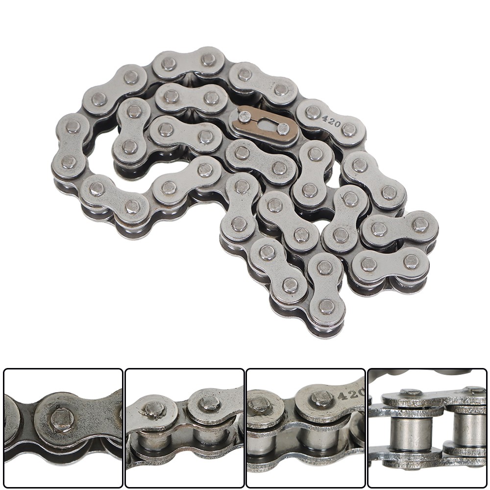 Fit For Coleman CT200U CT200U-EX BT200X 196cc Mini Bike #420 Front & Rear Chain