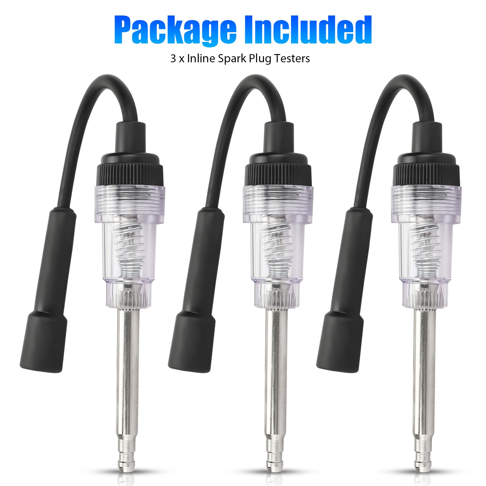 Spark Plug Tester Ignition System Coil Engine In Line Auto Diagnostic Test Tools
