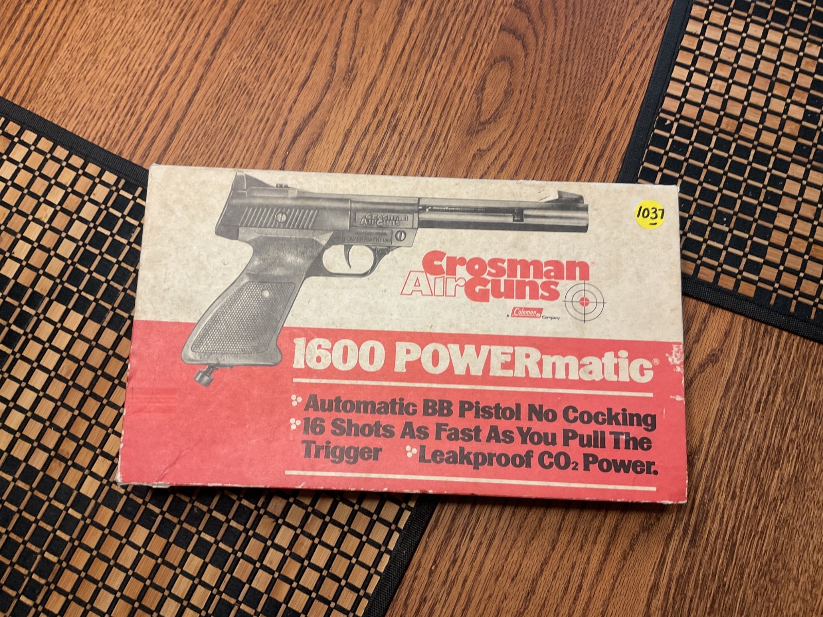 Crosman Air BB Gun Powermatic Co2 Pistol Model 1600  Parts & Repair