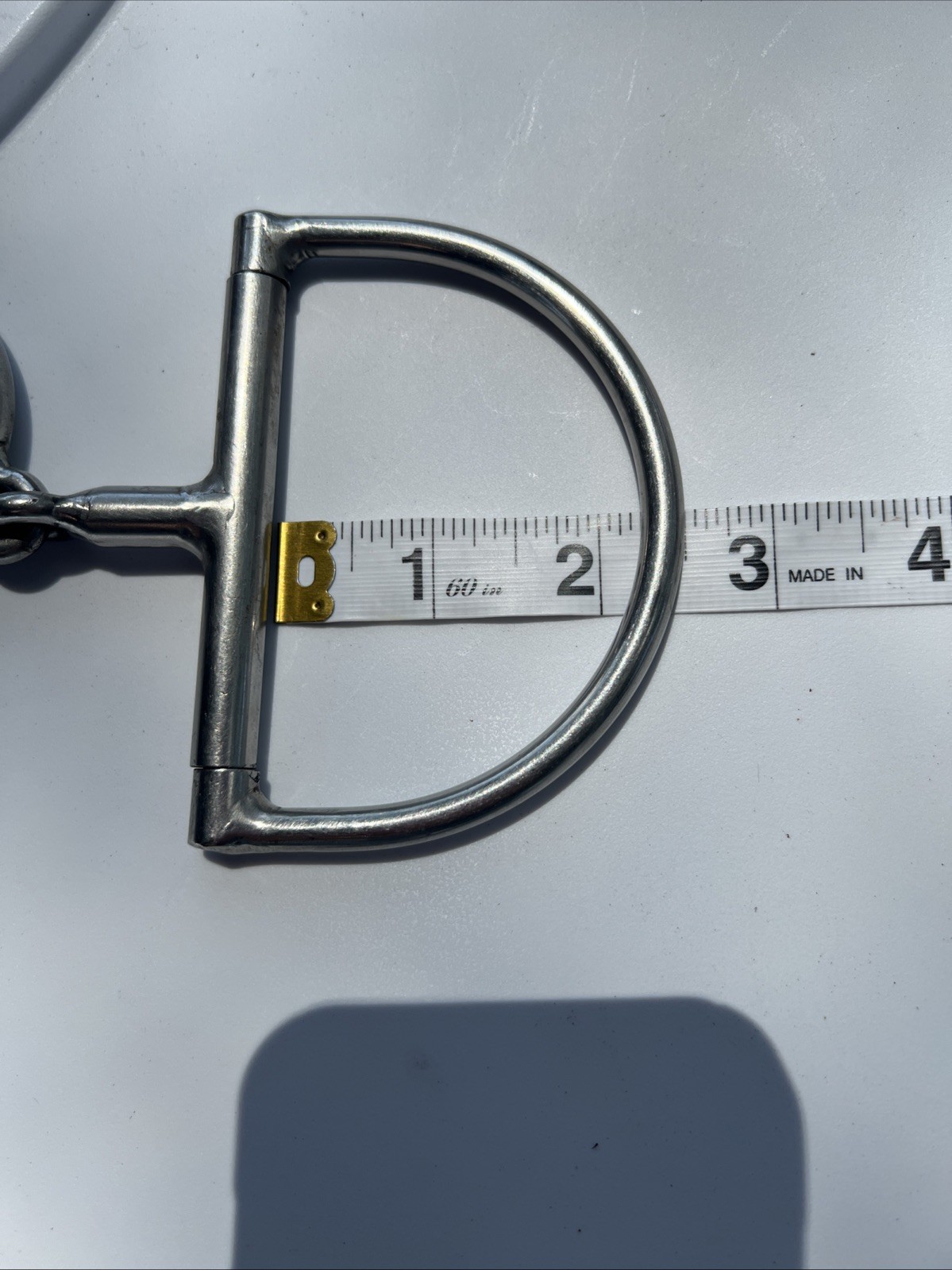 Hunter D Ring Custom English Snaffle Bit JKS Jay Shuttleworth Segunda
