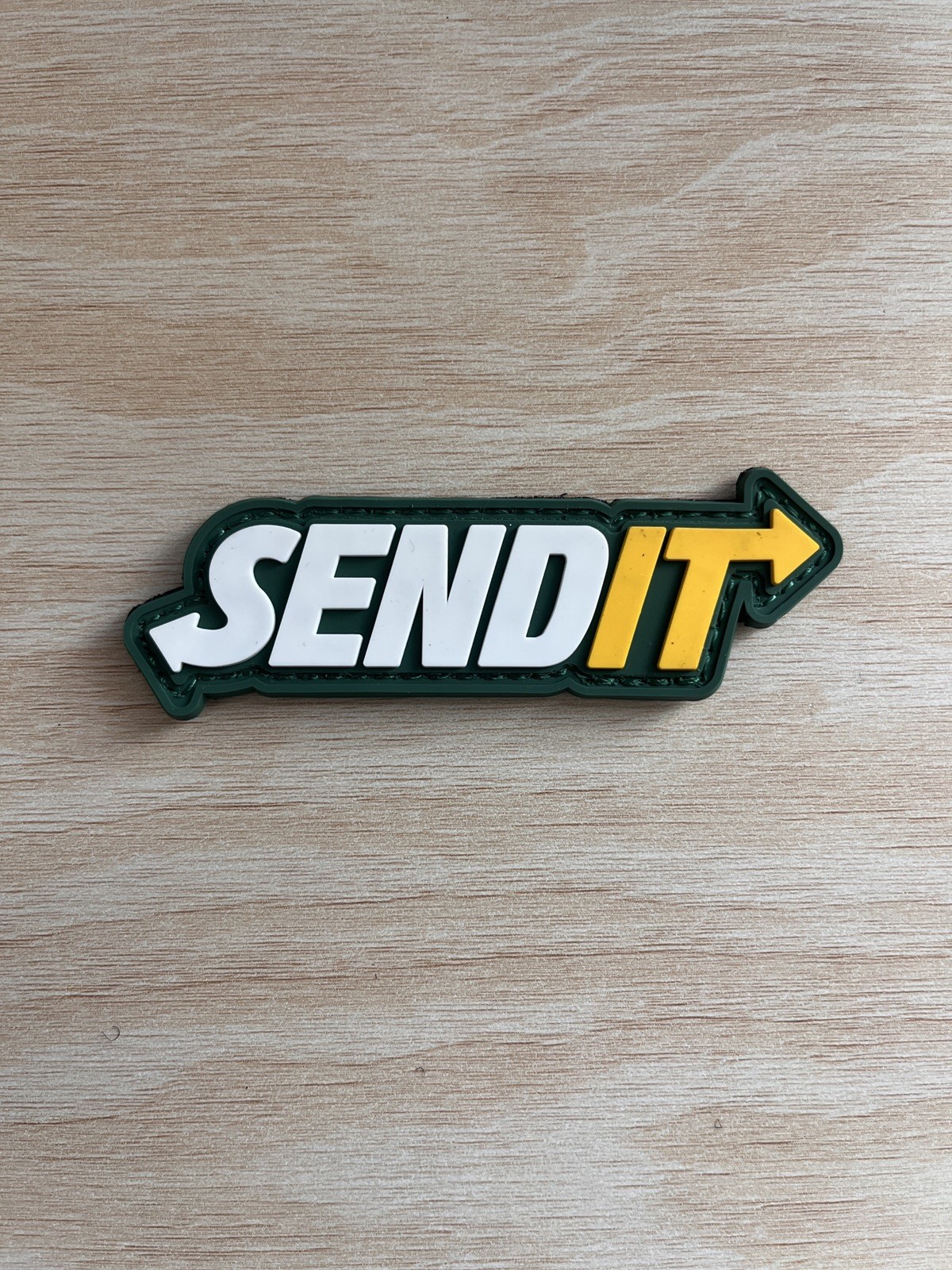 SEND IT Tactical Morale Patch Hook and Loop Gun Patch PVC Send It Patch Funny