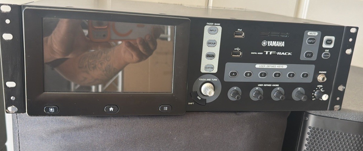 Yamaha TF-RACK 16-Channel Rackmount Digital Mixer Touchscreen USB XLR RCA