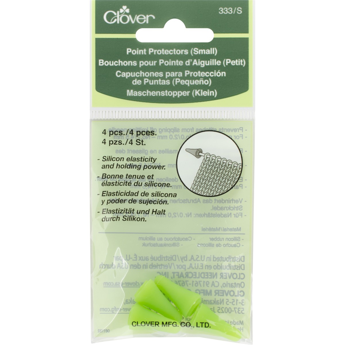 Clover Point Protectors-Sizes 3 To 7 4/Pkg - 333-S