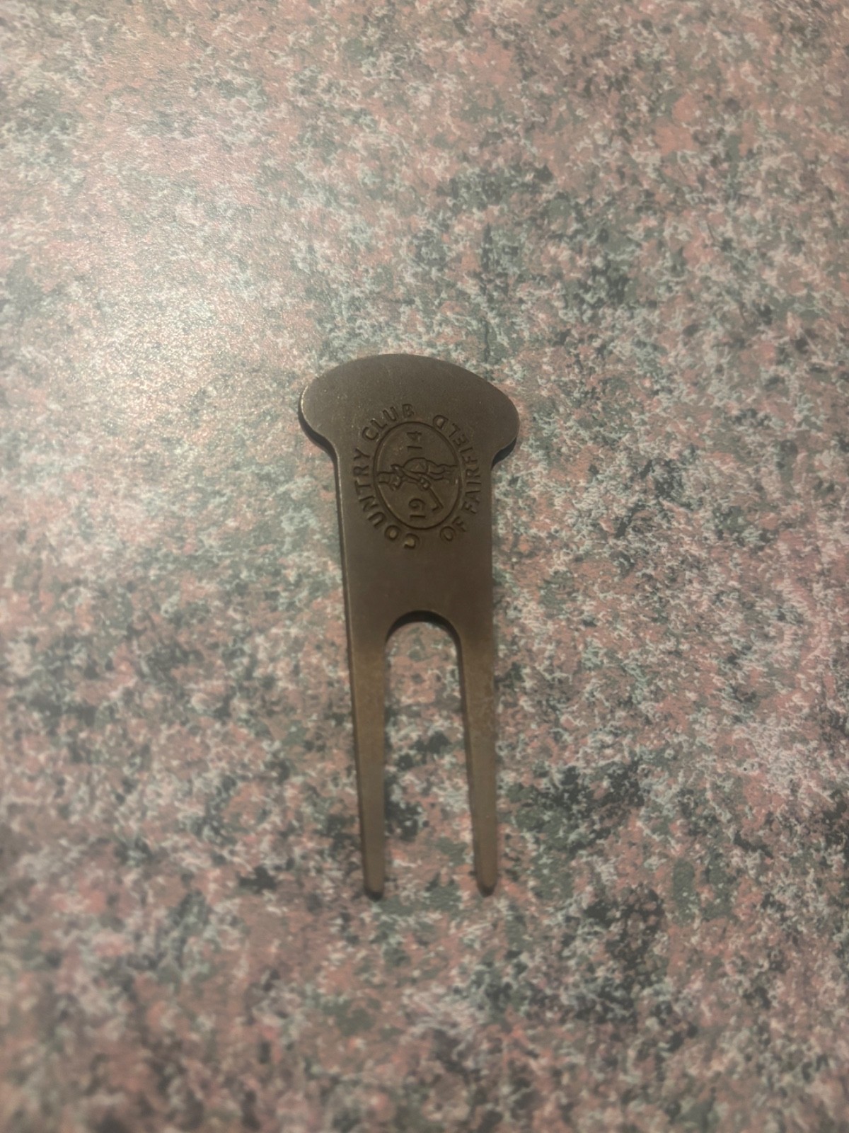Country Club Of Fairfield Golf Divot Tool