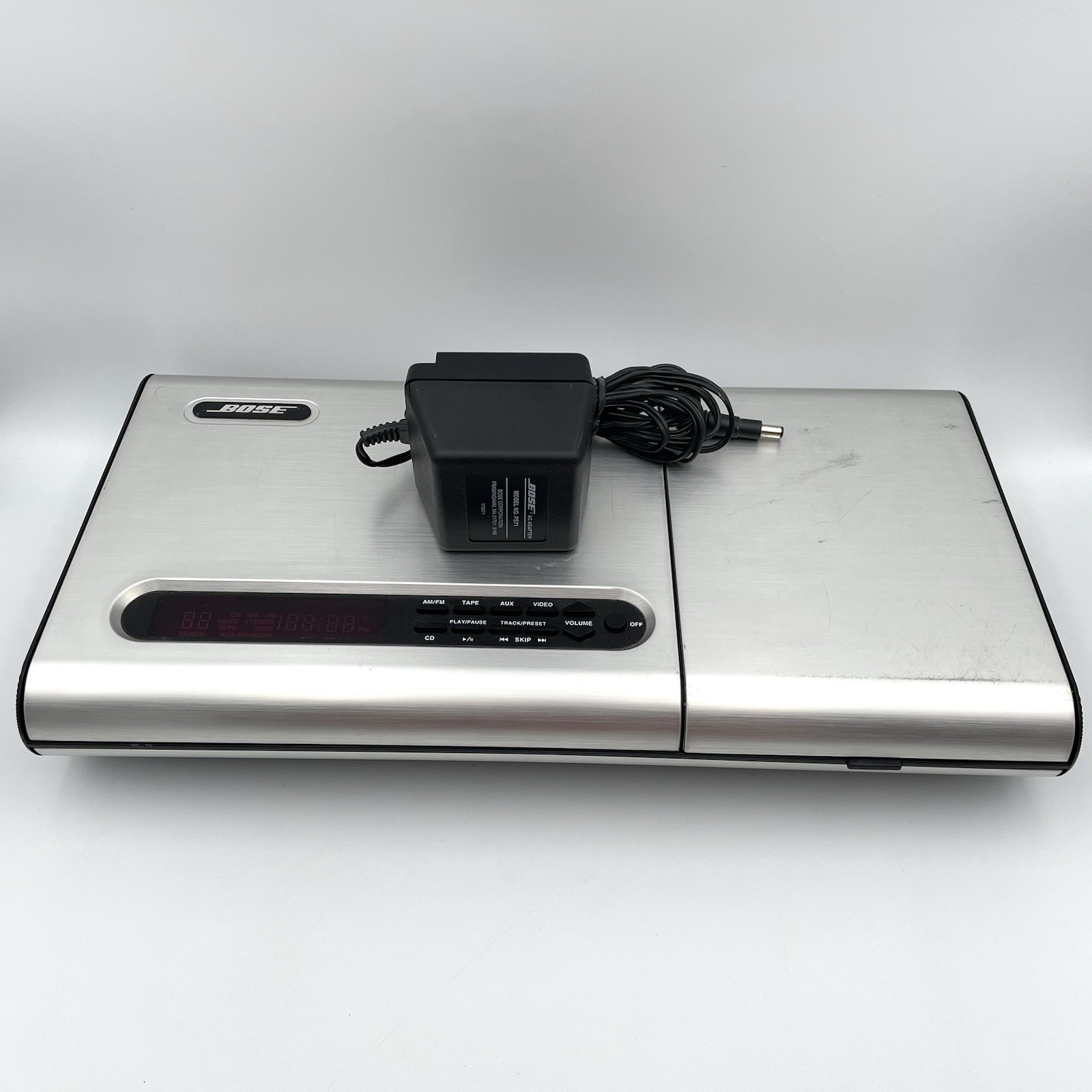 *FOR PARTS* Bose Lifestyle Model 5 Music Center AM/FM CD Player w/Adapter *READ*