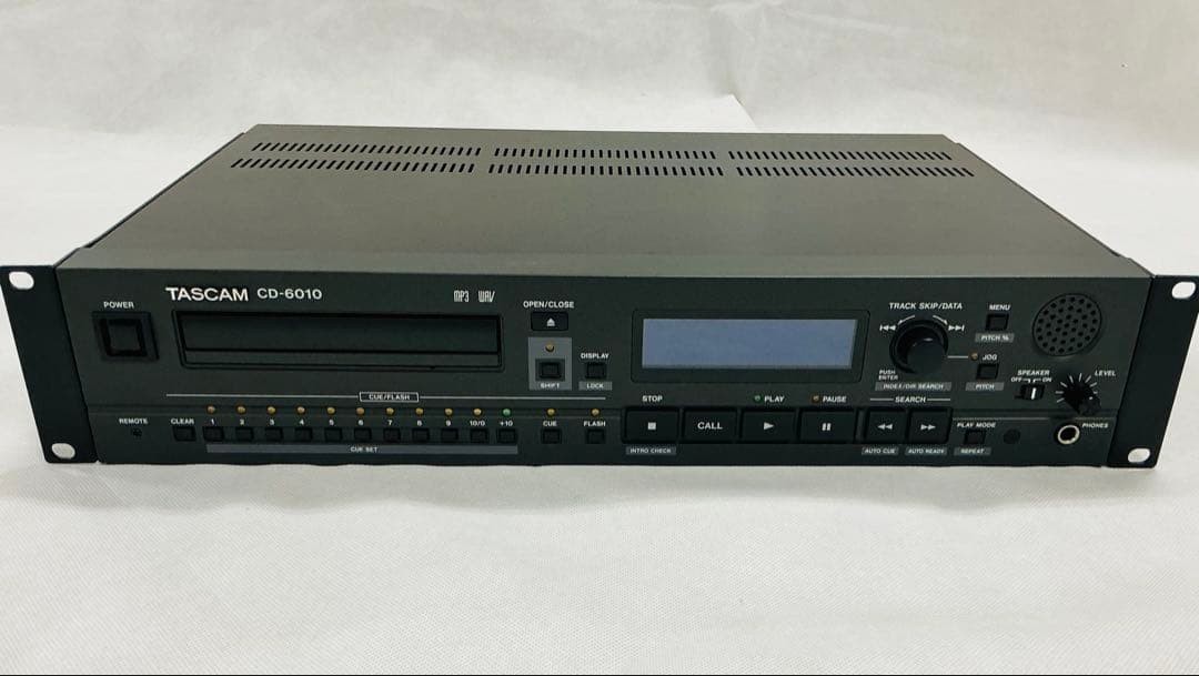 TASCAM CD-6010 CD Player Fast Load Used High-End Model tested from Japan