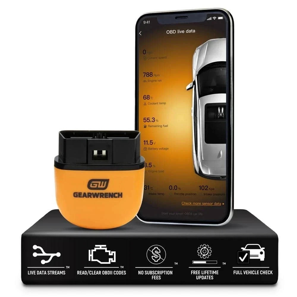GEARWRENCH Everyday Diagnostic Tool OBDII Scanner GWSCAN - OPEN BOX!!