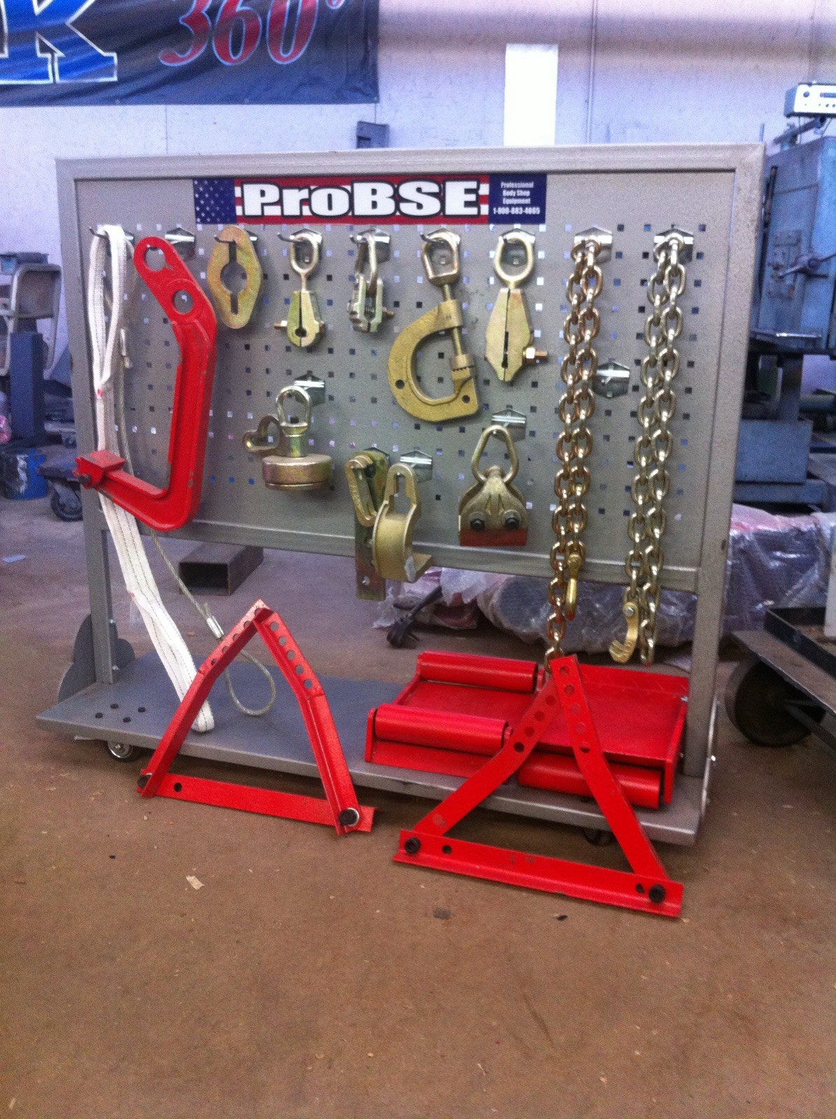 Pulling post 10 ton Heavy Duty complete set