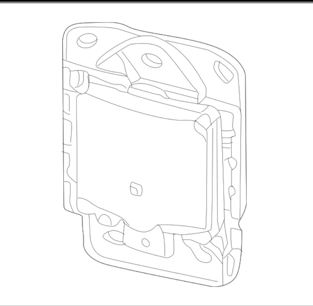 Genuine Nissan Blind Spot Detection System Warning Sensor 284K1-5EA0A