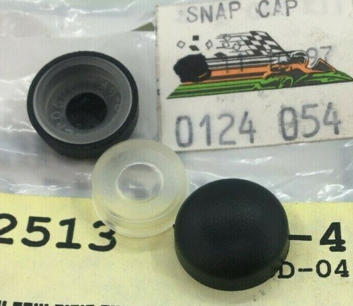 2 Pk Arctic Cat 0124-054 Snowmobile Windshield Cap W/ Washer Snap 90-04,06,13-17