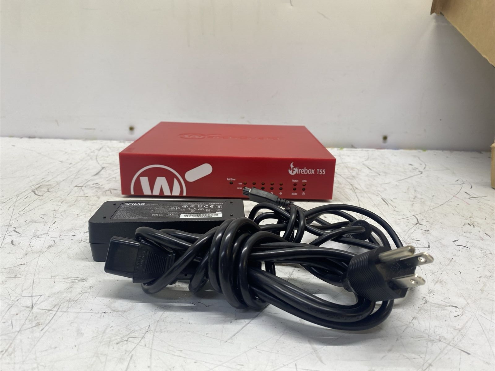 WatchGuard FireBox T55 Network Security Firewall Appliance w/ A/C Adapter