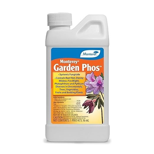 Monterey Garden Phos Fungicide 16oz - 1 Pint Use as Preventative & Curative Care