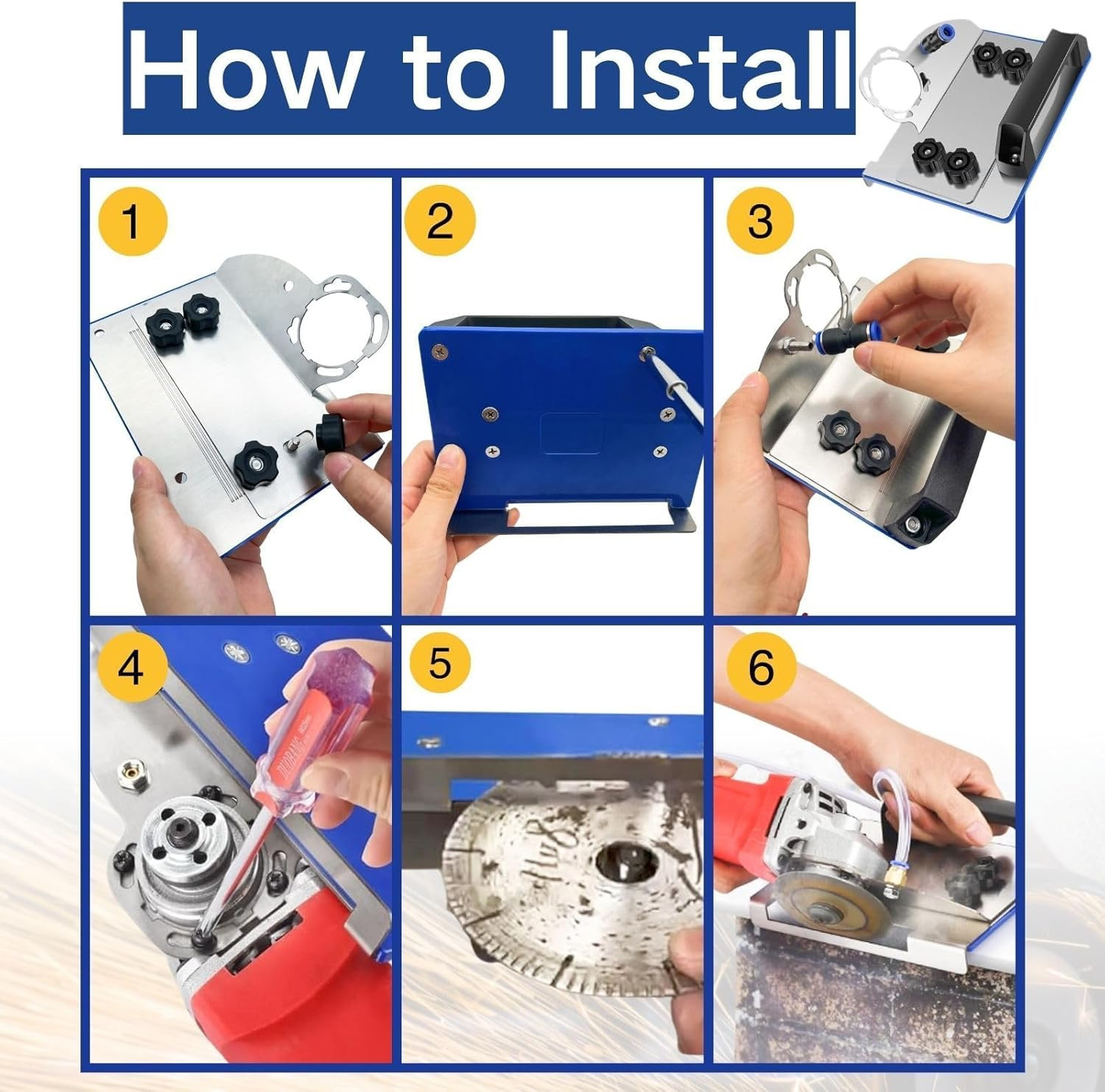 45 Degree Tile Chamfering Tool, Ceramic Tile Cutter Tool, Angle Grinder Attachme