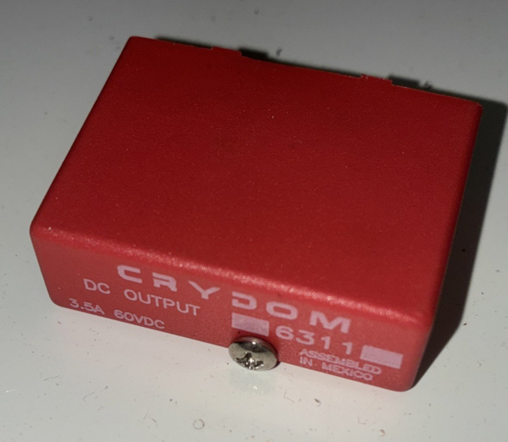 Lot of 2 Crydom 6311 Solid State Relay DC Output Modules 3.5A 60VDC Open Box