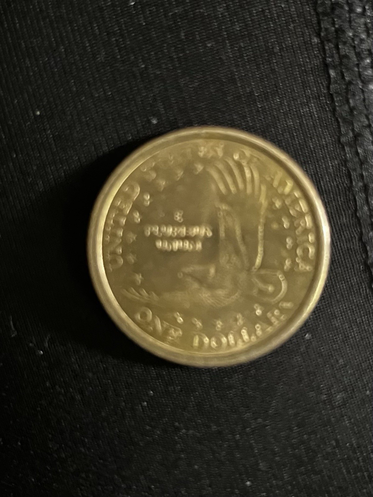 2000 P Sacagawea One Dollar Coin US Liberty Gold Uncirculated Philadelphia