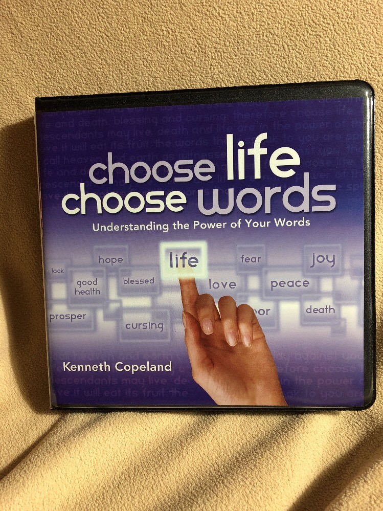 Kenneth Copeland choose life choose words 6 Cds Power of Words 2012 Mint
