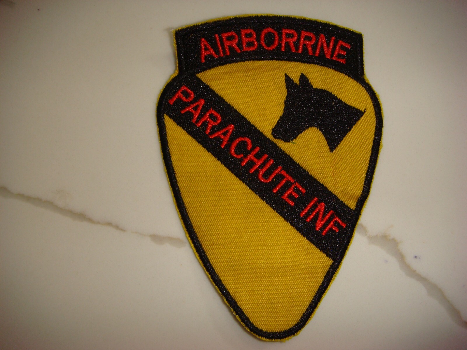 US AIRBORNE PARACHUTE INFANTRY - 1st CAVALRY DIVISION, VIETNAM WAR PATCH