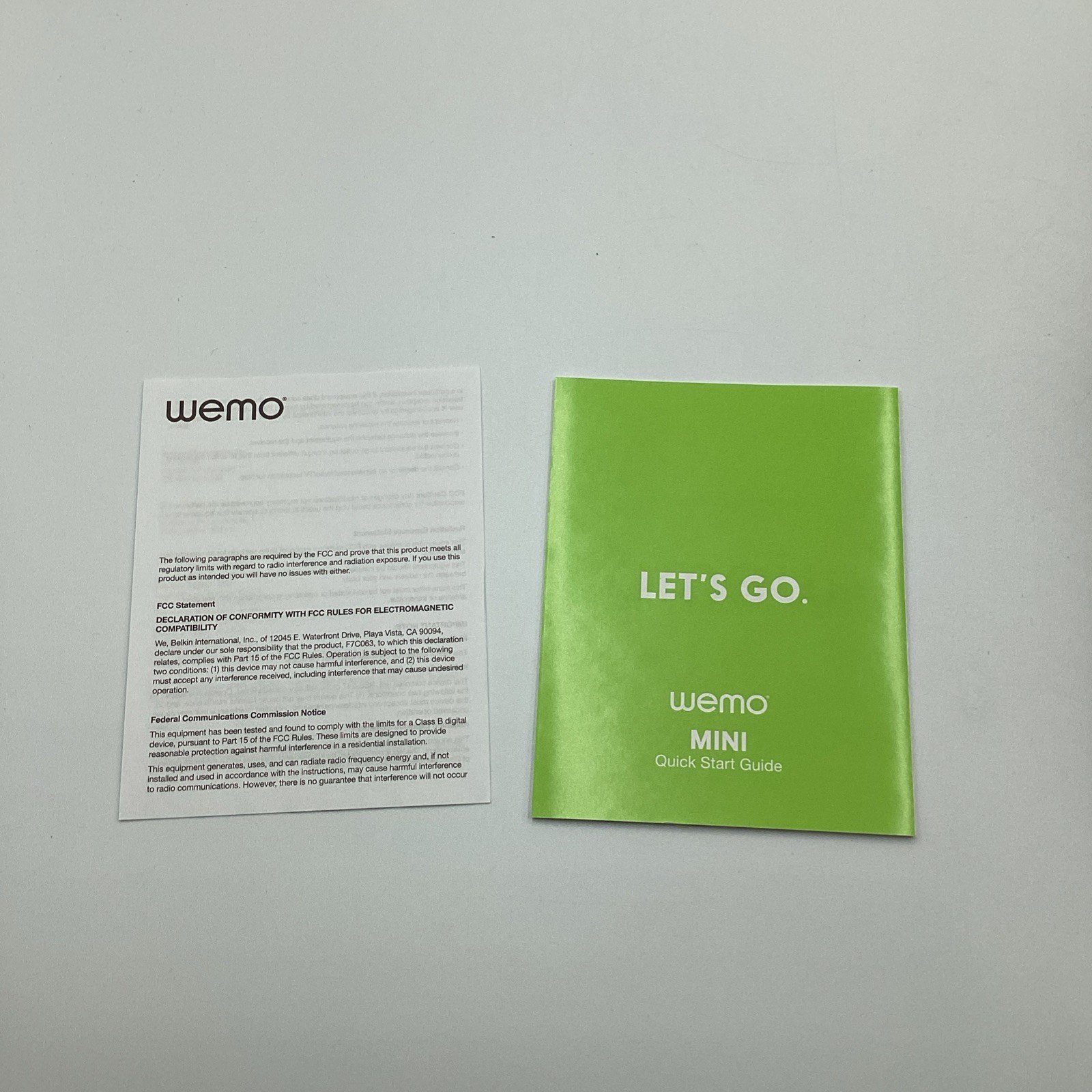 WeMo F7C063 WiFi Smart Plug with Alexa, Google Assistant, & Nest Systems