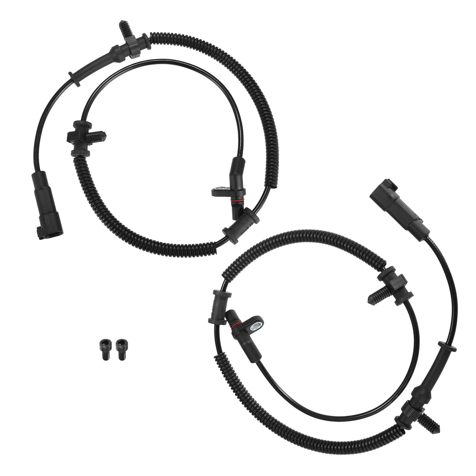 2pcs Wheel Anti-Lock Brakes Sensor Kit for Ram 1500 2013-2022 Left Right Fron...