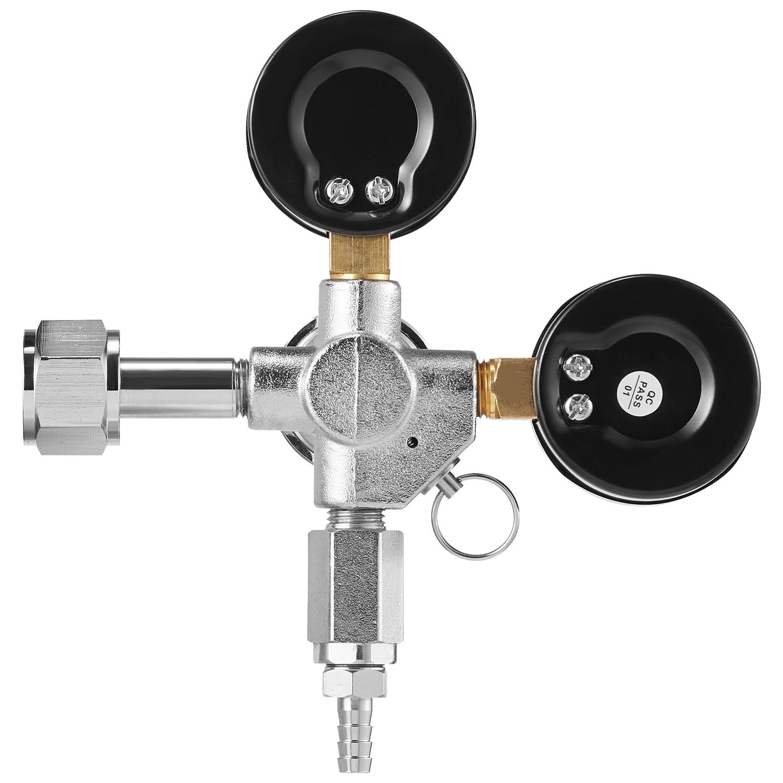 Double Gauge CO2 Regulator 0-60PSI for Draft Beer