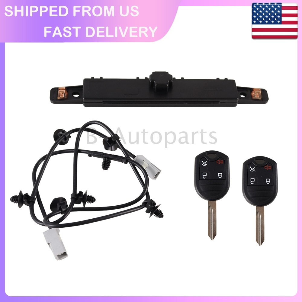 2 Keys for Ford F-150 2011 2012 2013 2014 w/ Power Door Locks Remote Start Kit