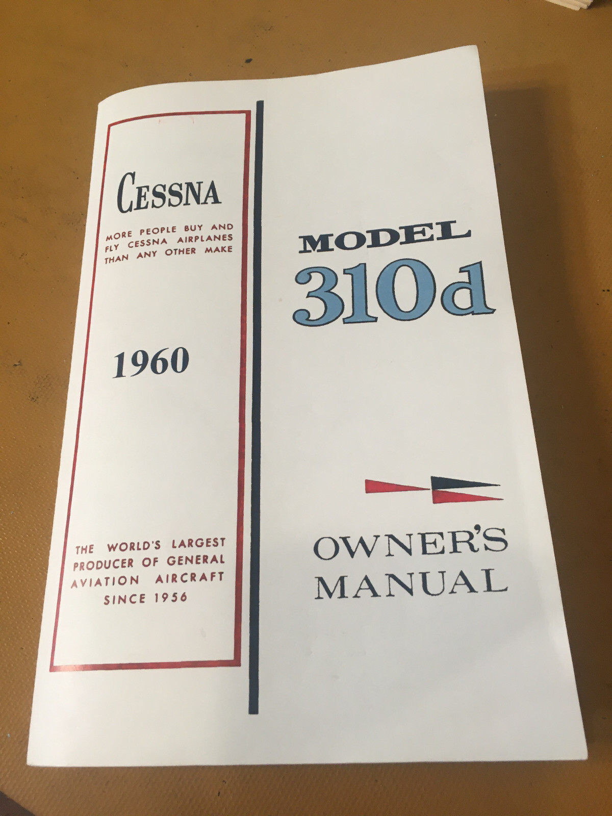 1960 Cessna 310D Owner's Manual