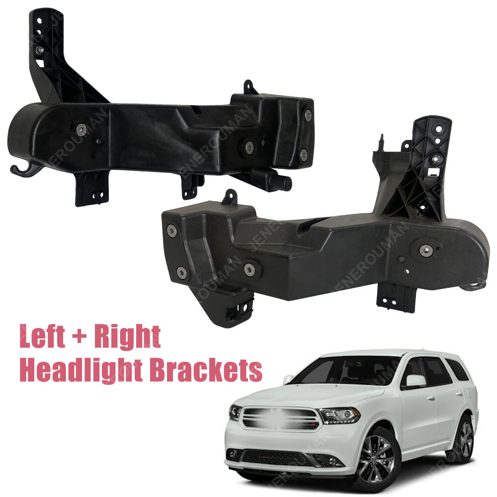 Pair Headlight Brackets For 2014-2021 Dodge Durango 68227826AA 68227827AA LH RH