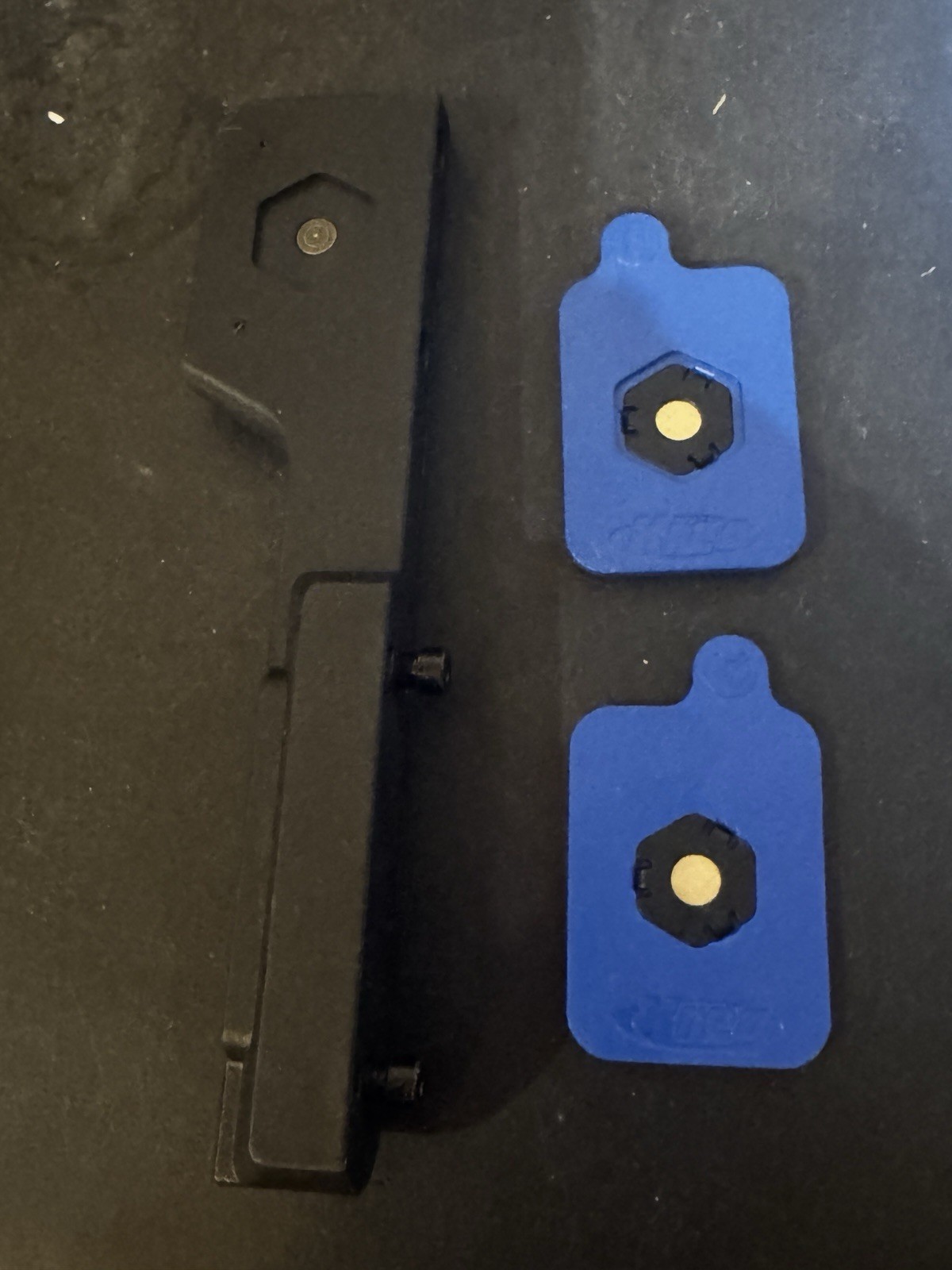 Interchangeable Setup/Indexing Spacers from a Kreg Jig System