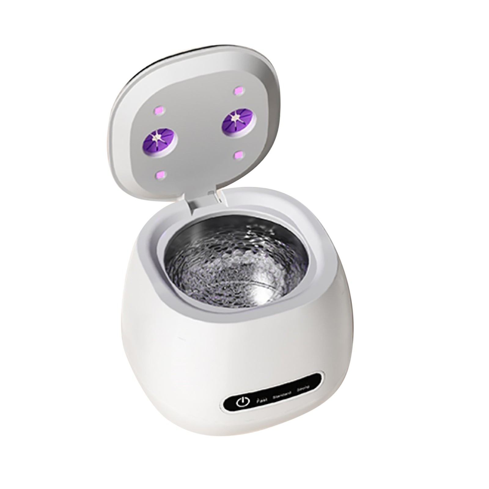 Cordless 45kHz Ultrasonic Retainer Cleaner with UV Sterilization for Denture