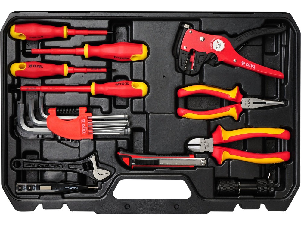 Yato Electricians Tool Set 68pc YT-39009
