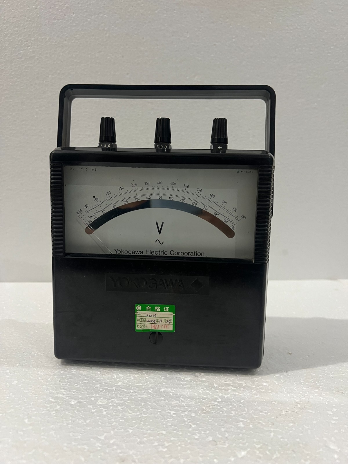 YOKOGAWA YAS 1991 Voltmeter 61AE2620 #FASTSHIPPING