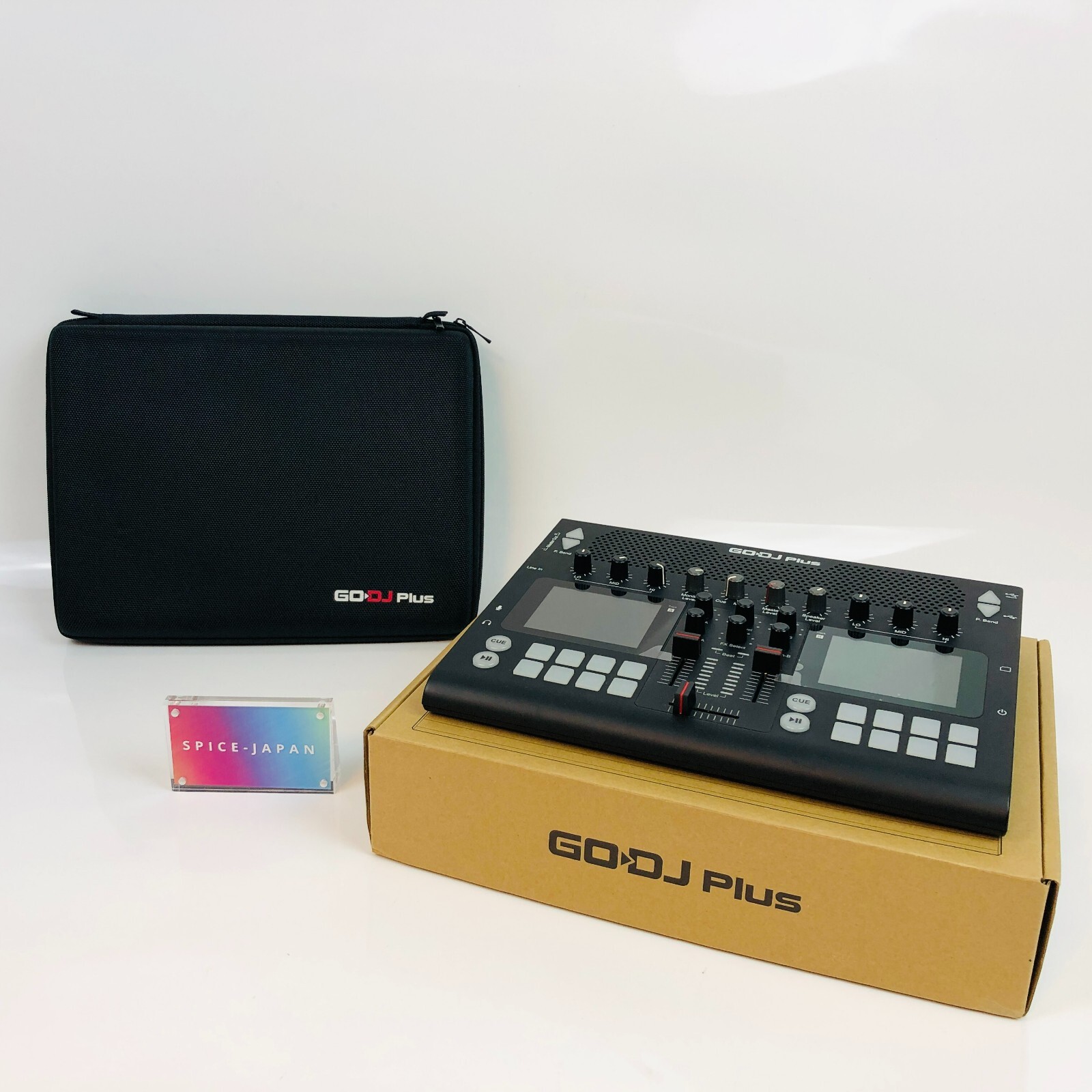 GODJ Plus Portable DJ Equipment Full Digital Speaker Black Japan Used