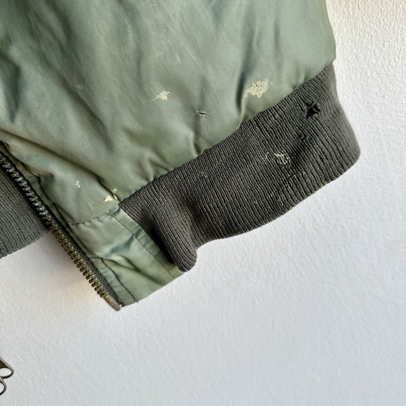 Desert Storm Patched Souvenir Flight Jacket Pilot Original Nylon