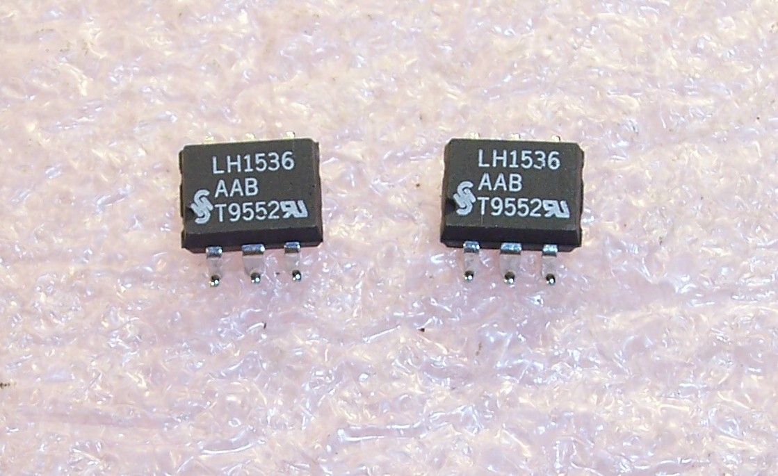 QTY (50) LH1536AAB SIEMENS 6 PIN SMD HIGH VOLTAGE SOLID STATE RELAYS SPST NOS