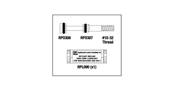 Rpı RCS098 - Valve Stem Kit for Midmark - Ritter OEM Part #002-0247-00