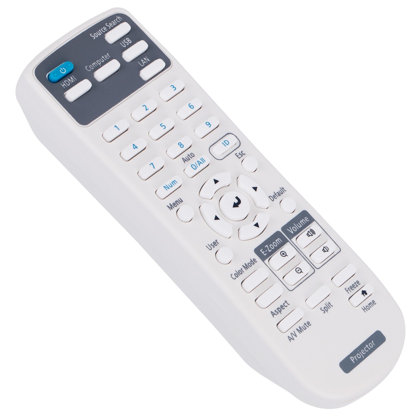 219863500 Replace Remote for Epson Projector EX9230 VS260 EB-992F EB-982W EB-E10