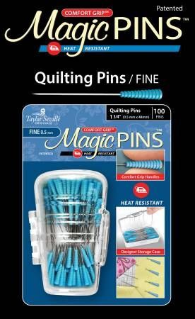 Magic Pins fine quilting pins from Taylor Seville Originals