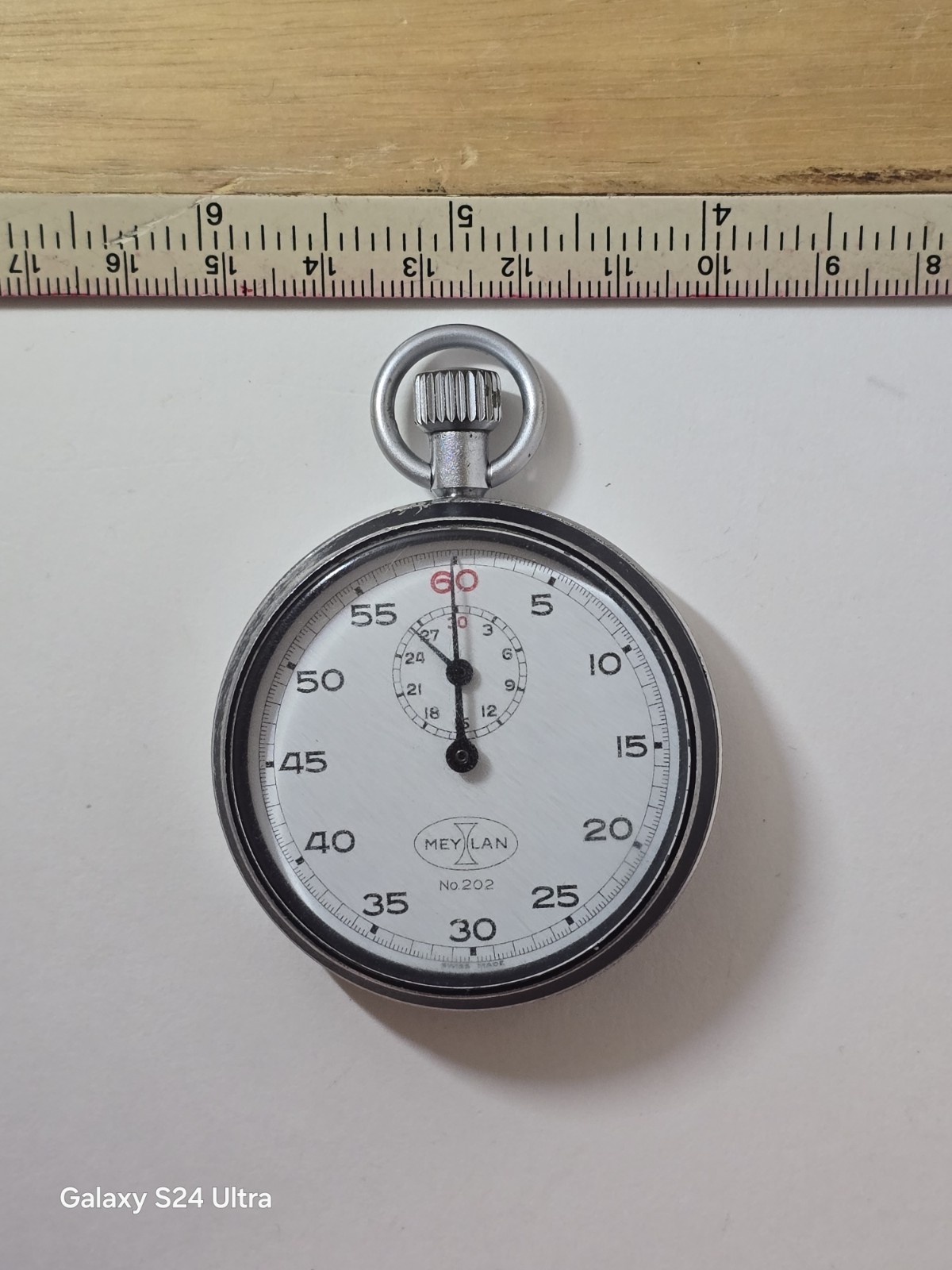 Meylan Stopwatch No.202 Works great