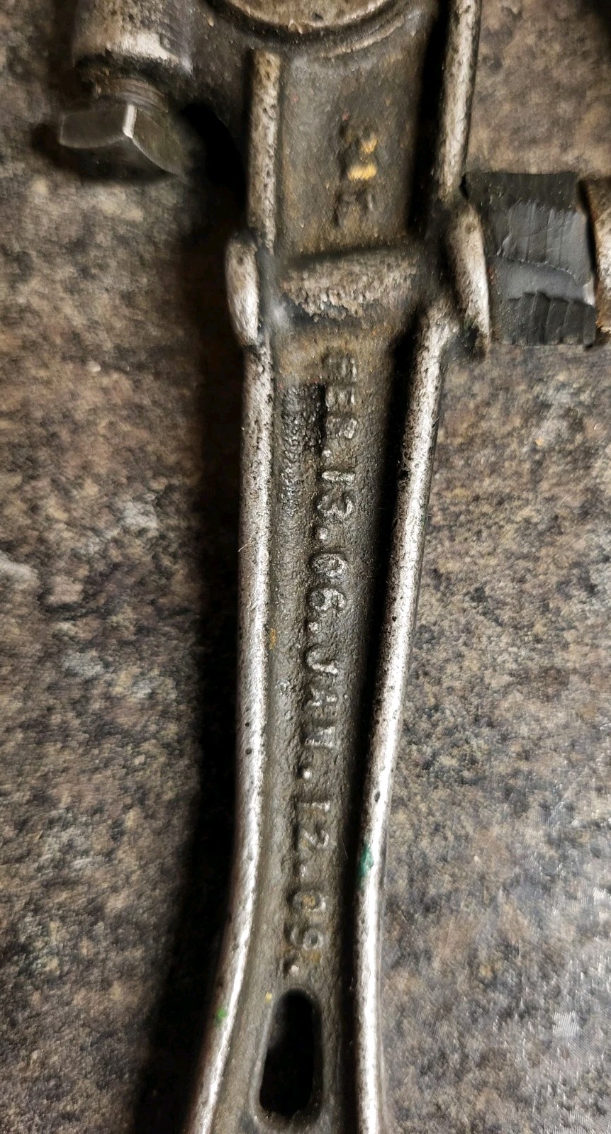 Antique 1909 HK Porter OK Cutter No. 10.3 Bolt Cutter , Heavy Duty Model RARE