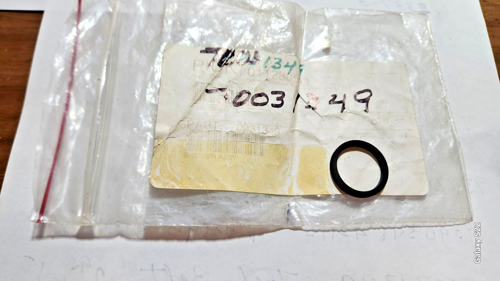 TOSHIBA VCR BELT OEM 70031349 USED IN VARIOUS MODELS