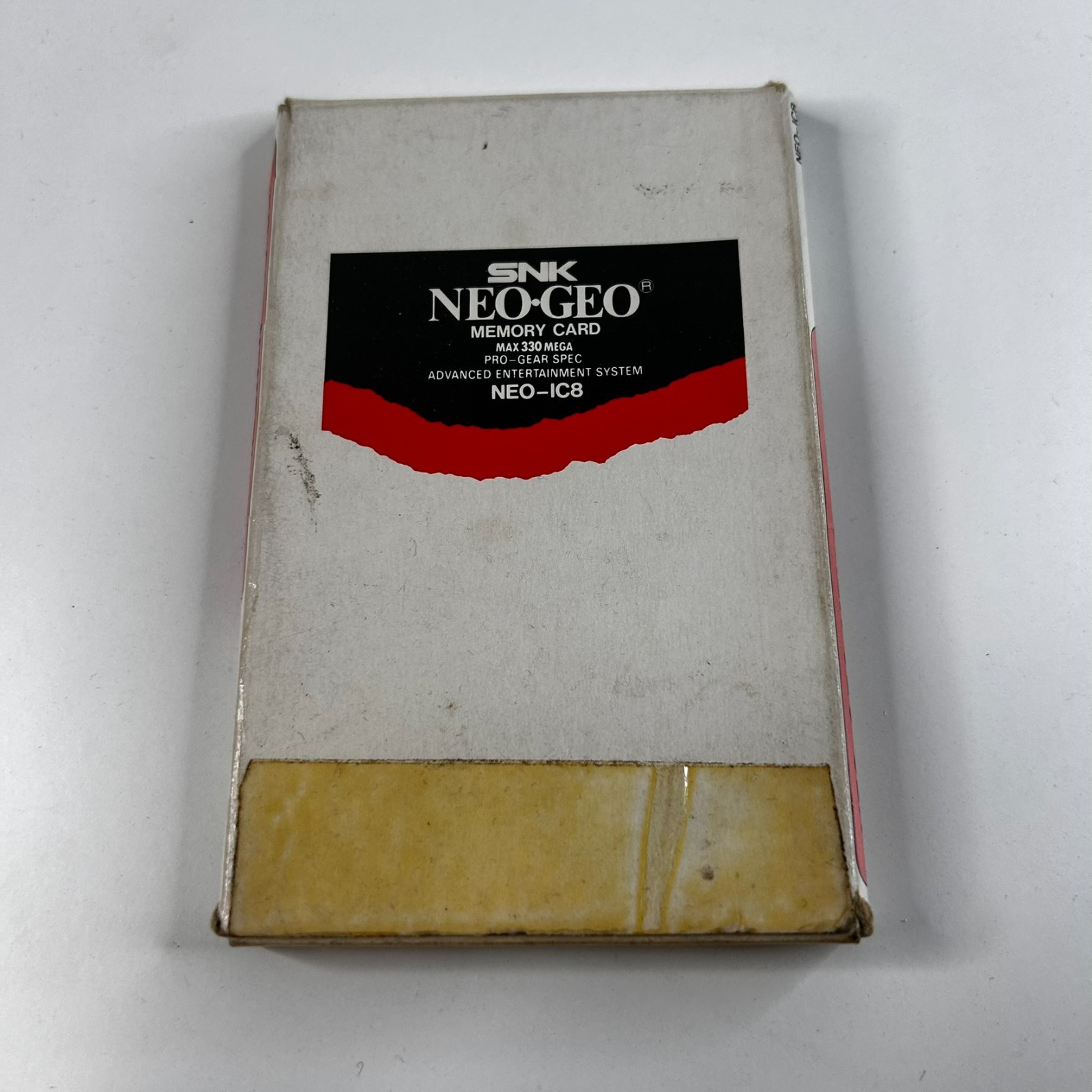 SNK Neo Geo AES Memory Card NEO-IC8 Black Tested & Working VGC