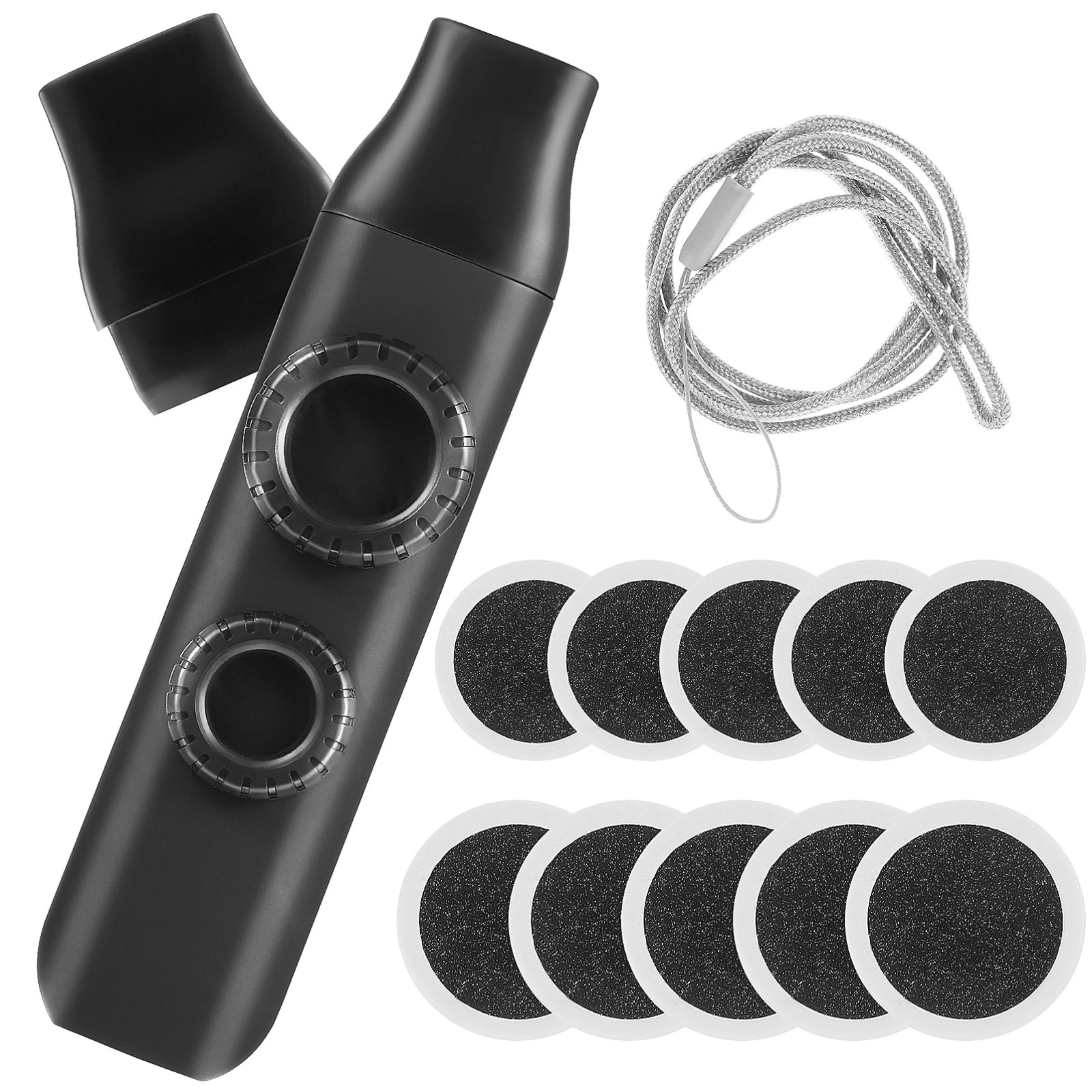 Professional Kazoo Instrument Adult Dual Tone Hole Double Holes Student 1/2Set