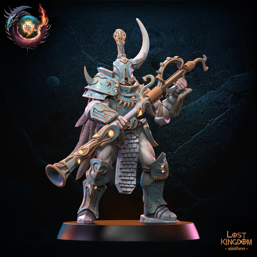Transfiguration Regiment Command Group - Resin Tabletop Miniature