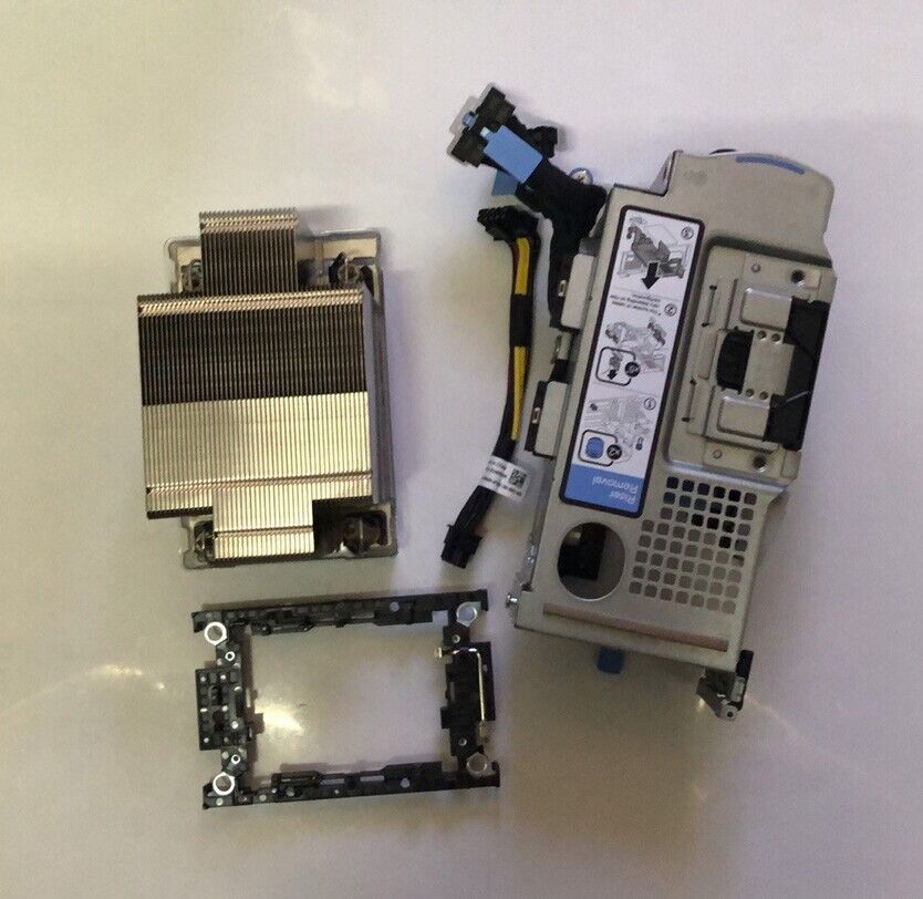 Dell PowerEdge R750xs Dual CPU Upgrade Expansion Card Heatsink Kit 8341J 08341J