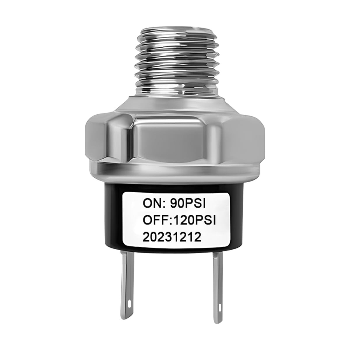 90120 PSI Car Air Pressure Switch 1/418 NPT Male Thread 12V 48V Universal