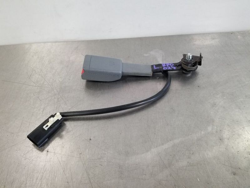 2009-2014 Ford F150 Left Driver Side Seat Belt Buckle Grey OEM