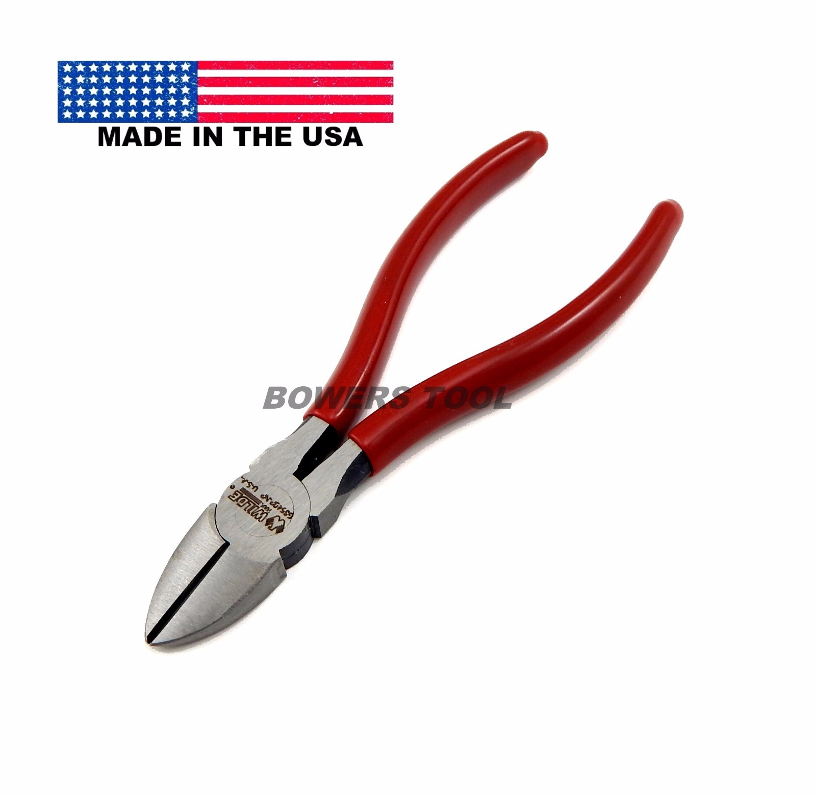 Wilde Tool 6” Diagonal Cutter Pliers Solid Joint MADE IN USA Wire Side Dikes